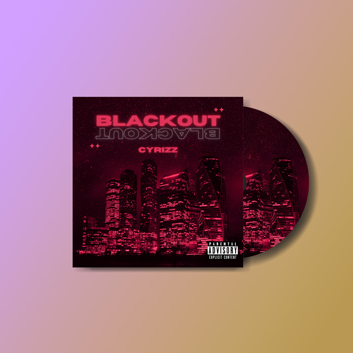 Portfolio CD-Cover Cyrizz Blackout